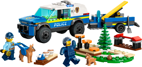 60369 Mobile Police Dog Training Sets