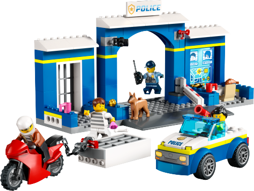 60370 Police Station Chase Sets