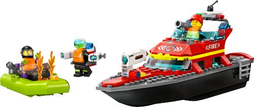 60373 Fire Rescue Boat Sets