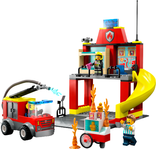 60375 Fire Station and Fire Engine Sets