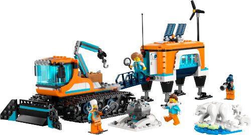 60378 Arctic Explorer Vehicle and Mobile Lab Sets