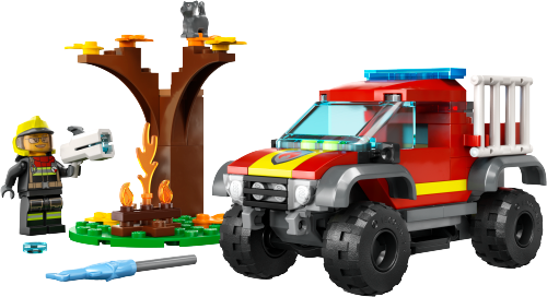 60393 4x4 Fire Engine Rescue Sets