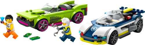 60415 Police Car and Muscle Car Chase Sets