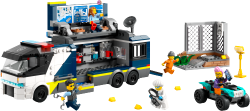 60418 Police Mobile Crime Lab Truck Sets