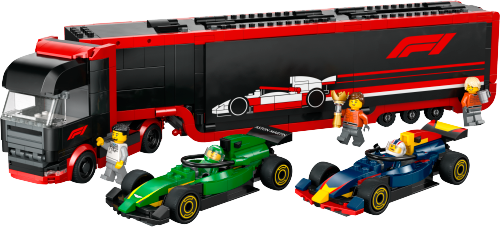 F1® Truck with RB20 & AMR24 F1® Cars Sets