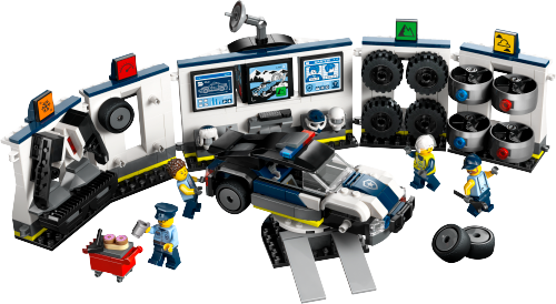 Custom Police Car garage Sets