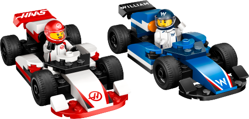 F1® Williams Racing & Haas F1® Race Cars Sets