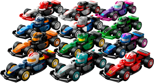 F1® Collectible Race Cars 6 Pack Sets