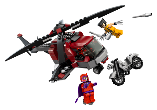 6866 Wolverine's Chopper Showdown Sets
