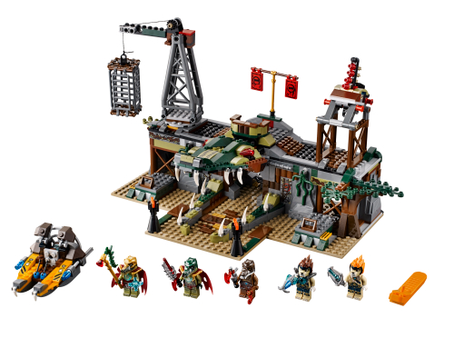 70014 The Croc Swamp Hideout Sets