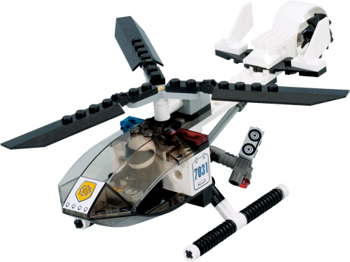 7031 Police Helicopter Sets
