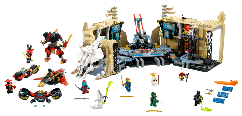 70596 Samurai X Cave Chaos Sets
