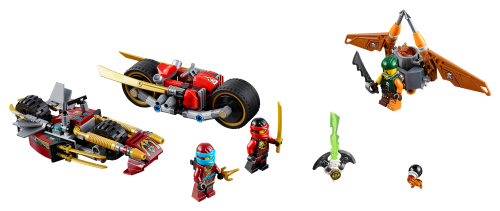 70600 Ninja Bike Chase Sets