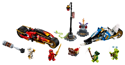 70667 Kai's Blade Cycle & Zane's Snowmobile Sets