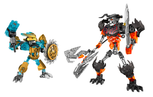 70795 Mask Maker vs. Skull Grinder Sets