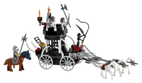 7092 Skeletons' Prison Carriage Sets