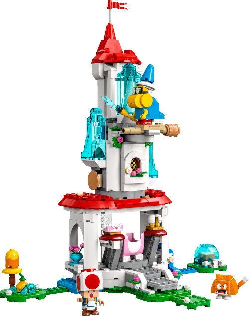 71407 Cat Peach Suit and Frozen Tower Expansion Set Sets