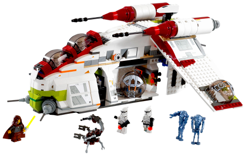 7163 Republic Gunship Sets