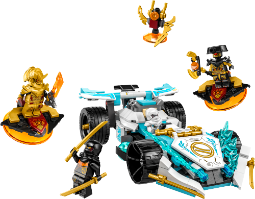 71791 Zane's Dragon Power Spinjitzu Racing Car Sets