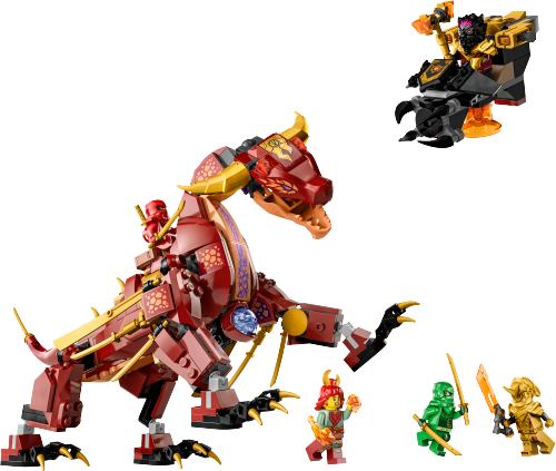 71793 Heatwave Transforming Lava Dragon Sets
