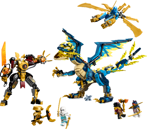 71796 Elemental Dragon vs. The Empress Mech Sets