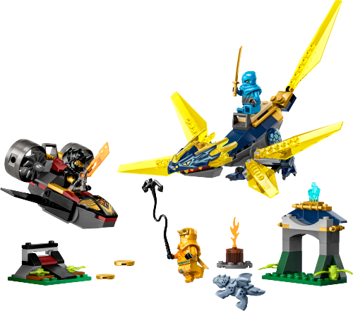 71798 Nya and Arin's Baby Dragon Battle Sets