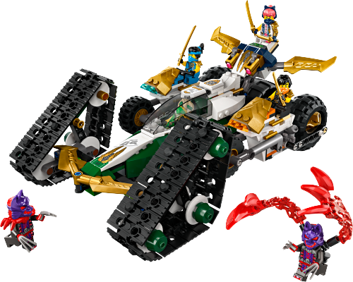 71820 Ninja Team Combo Vehicle Sets