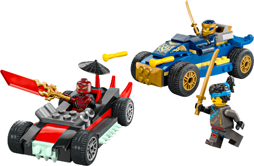 Rogue vs. Drix Race Car Duel Sets