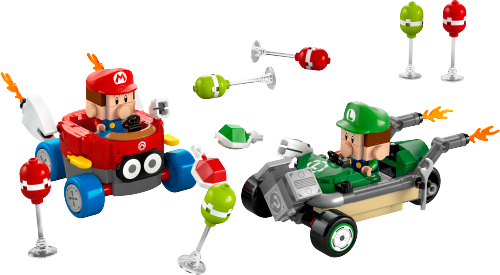 Mario Kart™ – Baby Mario vs. Baby Luigi Sets