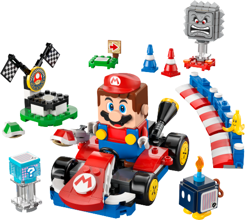 Mario Kart™ – Interactive LEGO® Mario™ & Standard Kart Sets