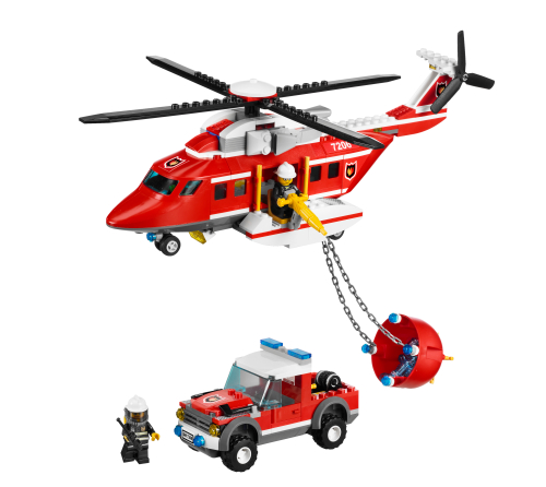 7206 Fire Helicopter Sets