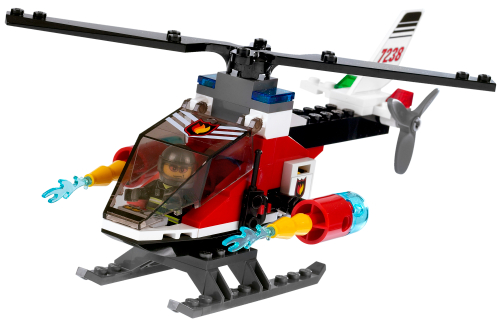 7238 Fire Helicopter Sets