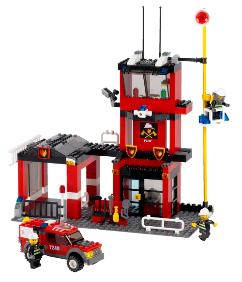 7240 Fire Station Sets