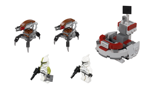 75000 Clone Troopers vs. Droidekas Sets