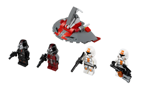 75001 Republic Troopers vs Sith Troopers Sets