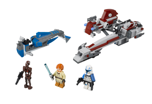 75012 BARC Speeder with Sidecar Sets