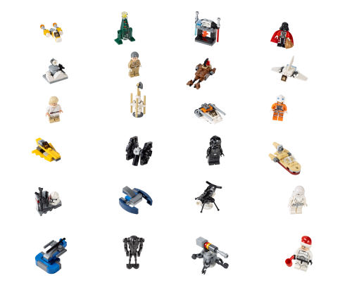 75056 LEGO® Star Wars Advent Calendar Sets