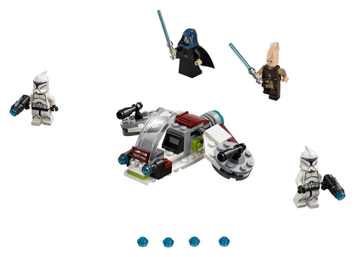 75206 Jedi and Clone Troopers Battle Pack Sets