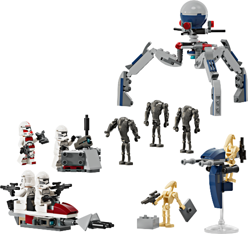 75372 Clone Trooper & Battle Droid Battle Pack Sets