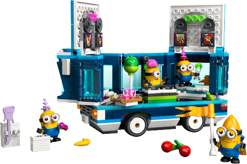 Minions' Music Party Bus Sets
