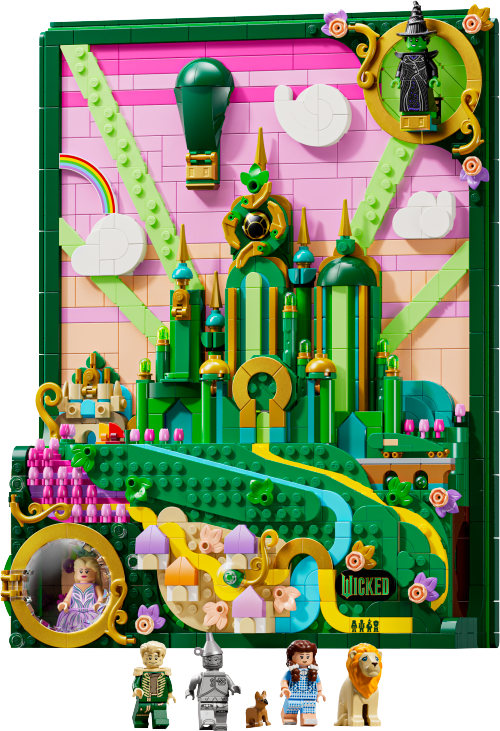 Emerald City Wall Art Sets