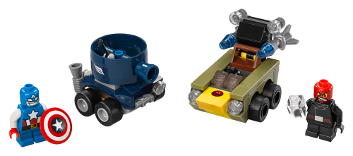 76065 Mighty Micros: Captain America vs. Red Skull Sets
