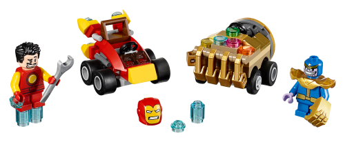 76072 Mighty Micros: Iron Man vs. Thanos Sets