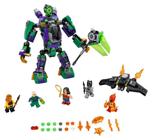 76097 Lex Luthor Mech Takedown Sets