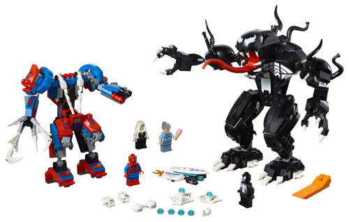 76115 Spider Mech vs. Venom Sets