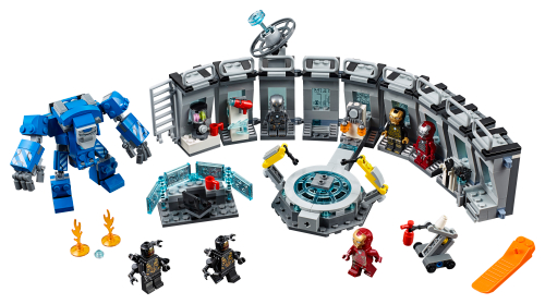 76125 Iron Man Hall of Armour Sets