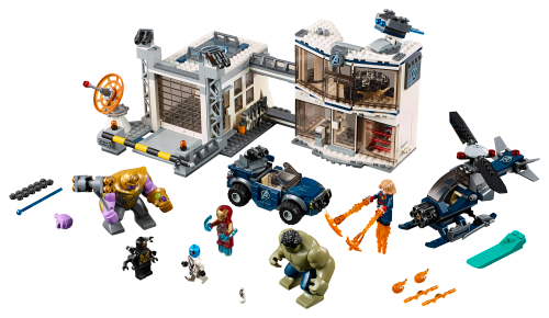76131 Avengers Compound Battle Sets