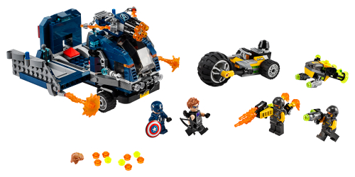 76143 Avengers Truck Take-down Sets