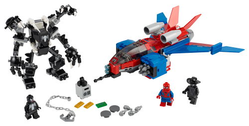 76150 Spiderjet vs. Venom Mech Sets