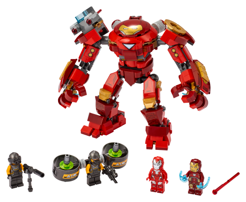 76164 Iron Man Hulkbuster versus A.I.M. Agent Sets
